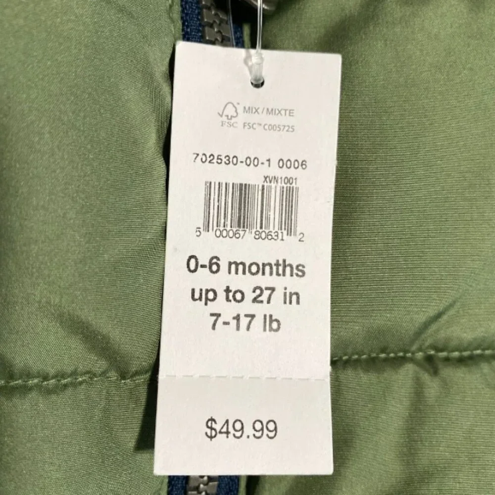 NWT Baby Gap Insulated Jacket - Picture 3 of 6
